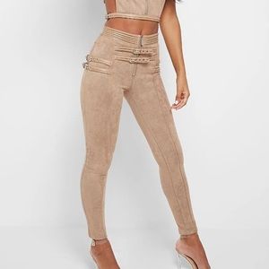 MDV Suede Leather Pants NWT